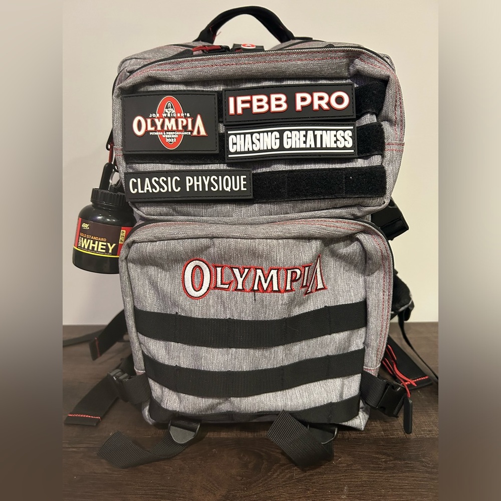 limited wolfpak 2022 olympia bagpack